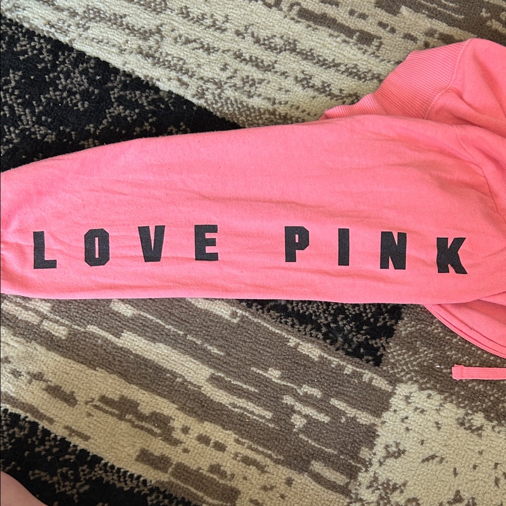 PINK Victoria's Secret Pink Hoodie Jacket - Picture 5 of 6